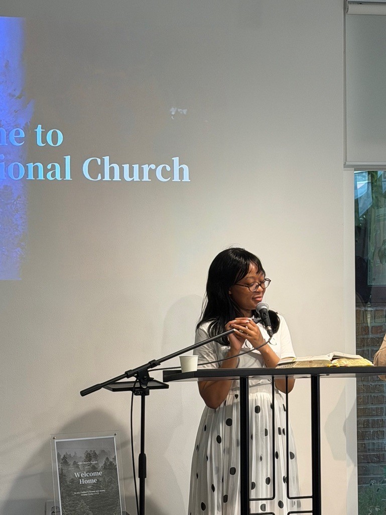 Scripture reading during worship